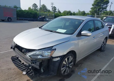 2019 Nissan Sentra Sv из США, поврежденный, VIN 3N1AB7AP0KY309434